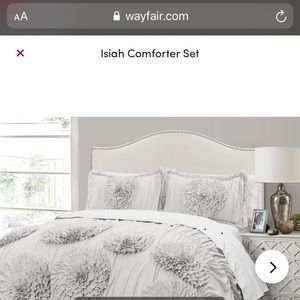 Like new king comforter .